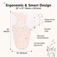 Load image into Gallery viewer, 3-Pack Soothe Swaddle Wraps (ABC Land Rose)
