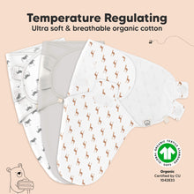 Load image into Gallery viewer, Temperature Regulating
Ultra soft &amp; breathable organic cotton
Organic Certified by CU 1042833
