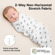 Load image into Gallery viewer, 2-Way Non-Horizontal Stretch Fabric
Extra snug that mimics the womb
International Hip Dysplasia Institute

