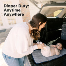 Load image into Gallery viewer, Swift Diaper Changing Pad (Navy Blue)
