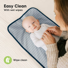Load image into Gallery viewer, Swift Diaper Changing Pad (Navy Blue)
