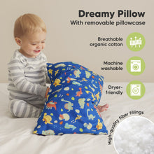 Load image into Gallery viewer, 2-Pack Pillow (DinoWorld &amp; Happy Dino)
