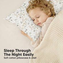 Load image into Gallery viewer, Toddler Pillow with Pillowcase (Escapade)
