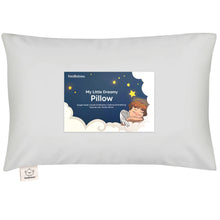 Load image into Gallery viewer, Toddler Pillow with Pillowcase (French Gray)
