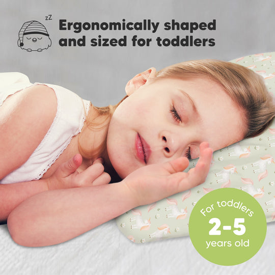 Toddler Pillow with Pillowcase (Grace)