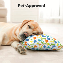 Load image into Gallery viewer, Toddler Pillow with Pillowcase (Happy Dino)

