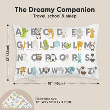 Load image into Gallery viewer, Toddler Pillow with Pillowcase (KeaABC)
