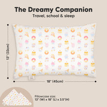 Load image into Gallery viewer, Toddler Pillow with Pillowcase (Sweetopia)
