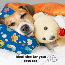 Load image into Gallery viewer, Toddler Pillow with Pillowcase (DinoWorld)
