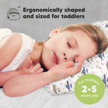 Load image into Gallery viewer, Toddler Pillow with Pillowcase (Marine)
