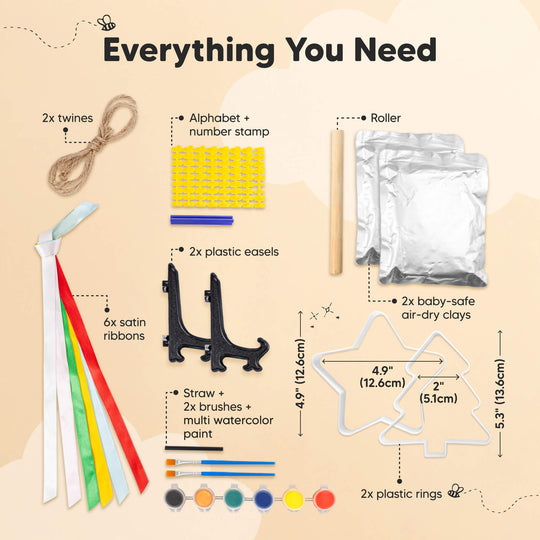 Trove Ornament Keepsake Kit (Christmas, Multi-Color)