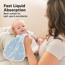 Load image into Gallery viewer, Urban Burp Cloths (Constellation)
