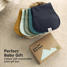 Load image into Gallery viewer, 5-Pack Urban Quin Burp Cloths (Eclipse)
