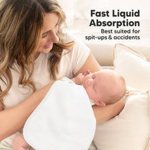 Load image into Gallery viewer, Urban Burp Cloths (Soft White)
