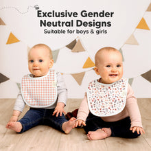 Load image into Gallery viewer, 8-Pack Urban Drool Bibs (Sweet Charm)
