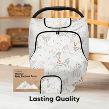 Load image into Gallery viewer, Warmzy Baby Car Seat Cover (Fable)
