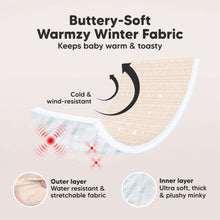 Load image into Gallery viewer, Warmzy Baby Car Seat Cover (Sara)
