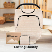 Load image into Gallery viewer, Warmzy Baby Car Seat Cover (Sara)
