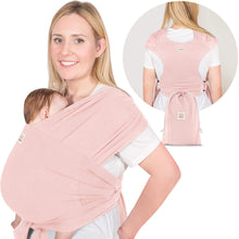 Load image into Gallery viewer, D-Lite Wrap Carrier (Dusty Pink)
