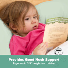 Load image into Gallery viewer, Jumbo Toddler Pillow with Pillowcase (Sage)
