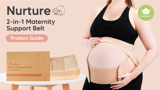 Nurture 2-in-1 Maternity Support Belt KeaBabies Nurture 2-in-1 Maternity Support Belt KeaBabies