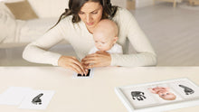 Load and play video in Gallery viewer, Duo Clean Touch Inkless Hand &amp; Footprint Frame Kit
