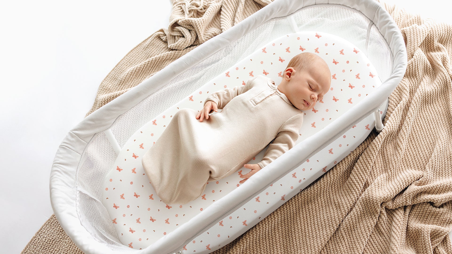 2-Pack Isla [Protect+] Waterproof Bassinet Sheets 32870620823738