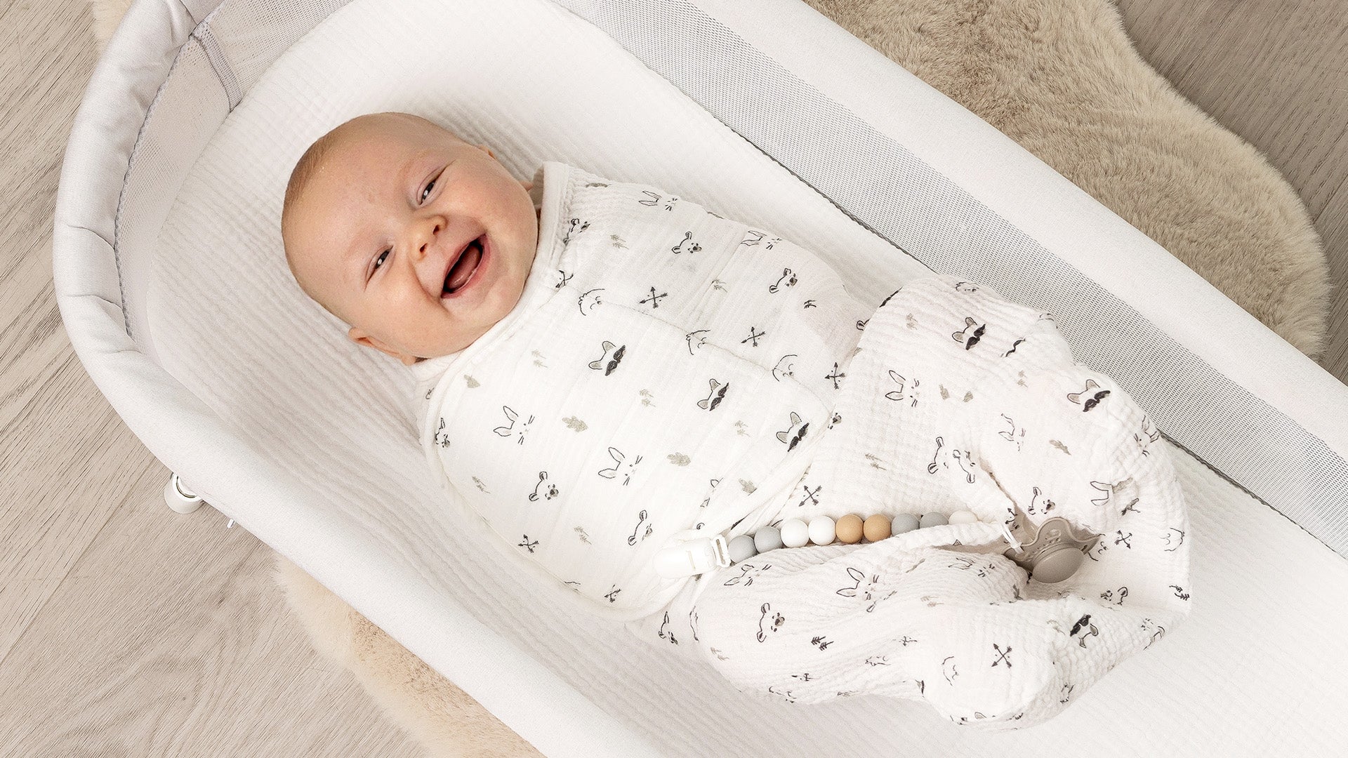 3-Pack Lyra Muslin Swaddle Wraps 33833399681210