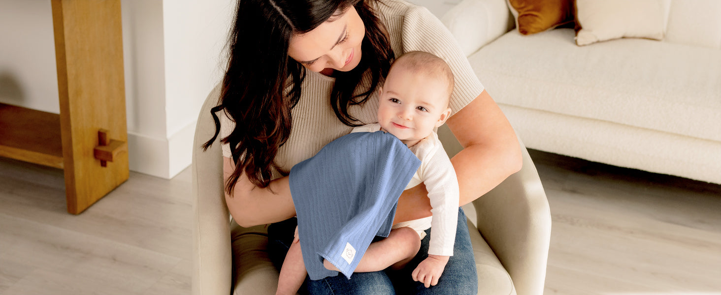 6-Pack Shea (Stria) Burp Cloths 29564652290234