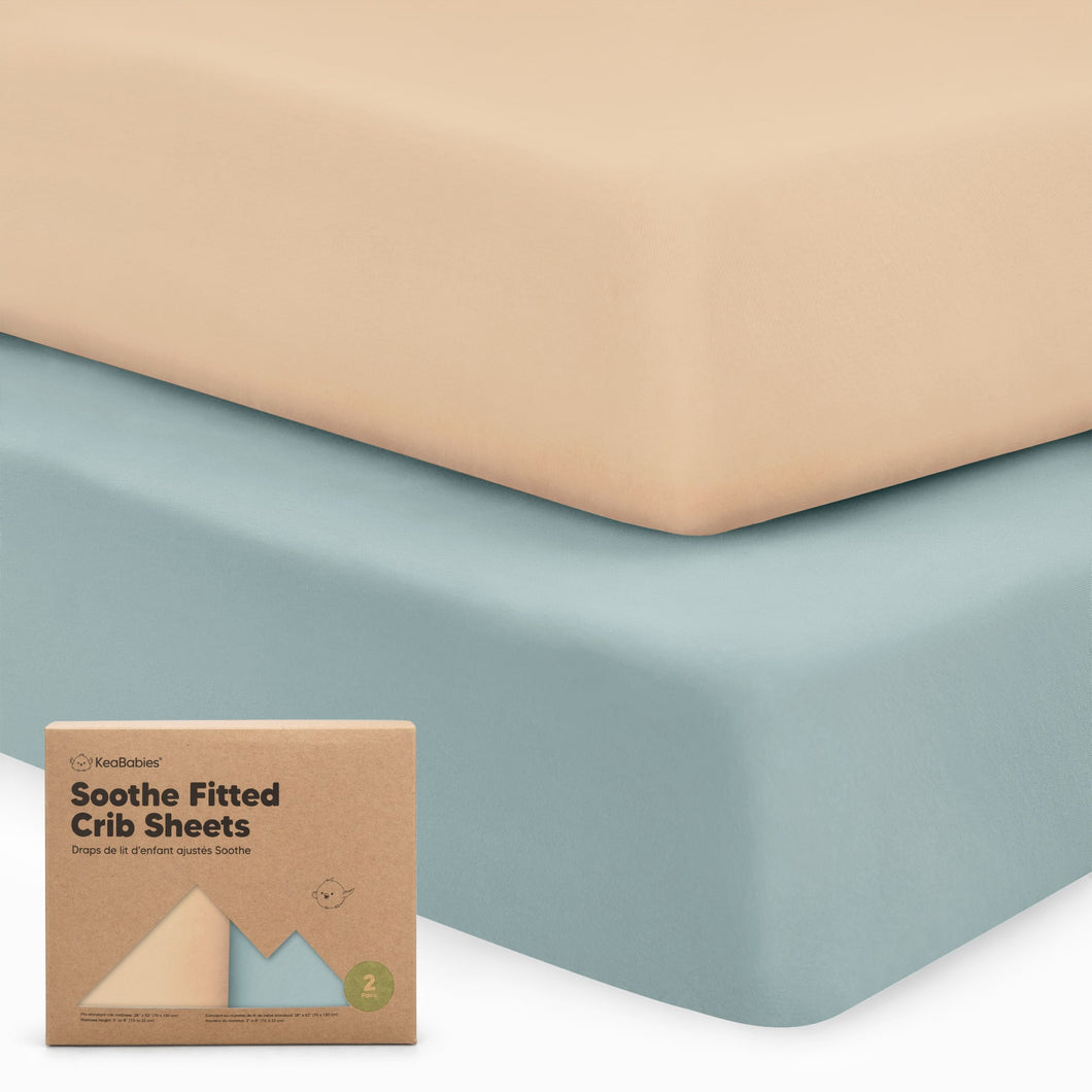 Soothe Fitted Crib Sheet