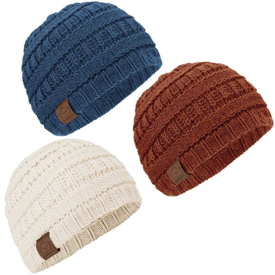 3-Pack Warmzy Baby Beanies (Gust, M)