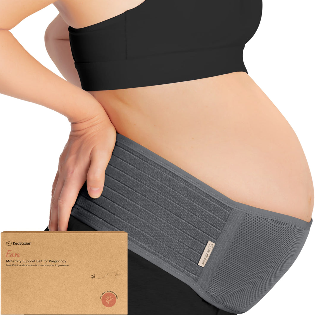 Ease Maternity Support Belt (Mystic Gray, Medium/Large)