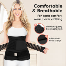 Load image into Gallery viewer, Revive 3-in-1 Postpartum Recovery Support Belt (Midnight Black)
