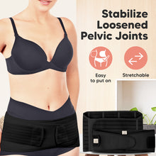 Load image into Gallery viewer, Revive 3-in-1 Postpartum Recovery Support Belt (Midnight Black)
