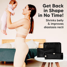 Load image into Gallery viewer, Revive 3-in-1 Postpartum Recovery Support Belt (Midnight Black)
