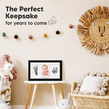 Load image into Gallery viewer, Duo Clean Touch Inkless Hand &amp; Footprint Frame Kit (Onyx Black)
