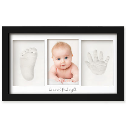 Baby Handprint & Footprint Keepsake Duo Frame 23865419006138