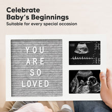 Load image into Gallery viewer, Heartfelt Picture Frame with Felt Letterboard
