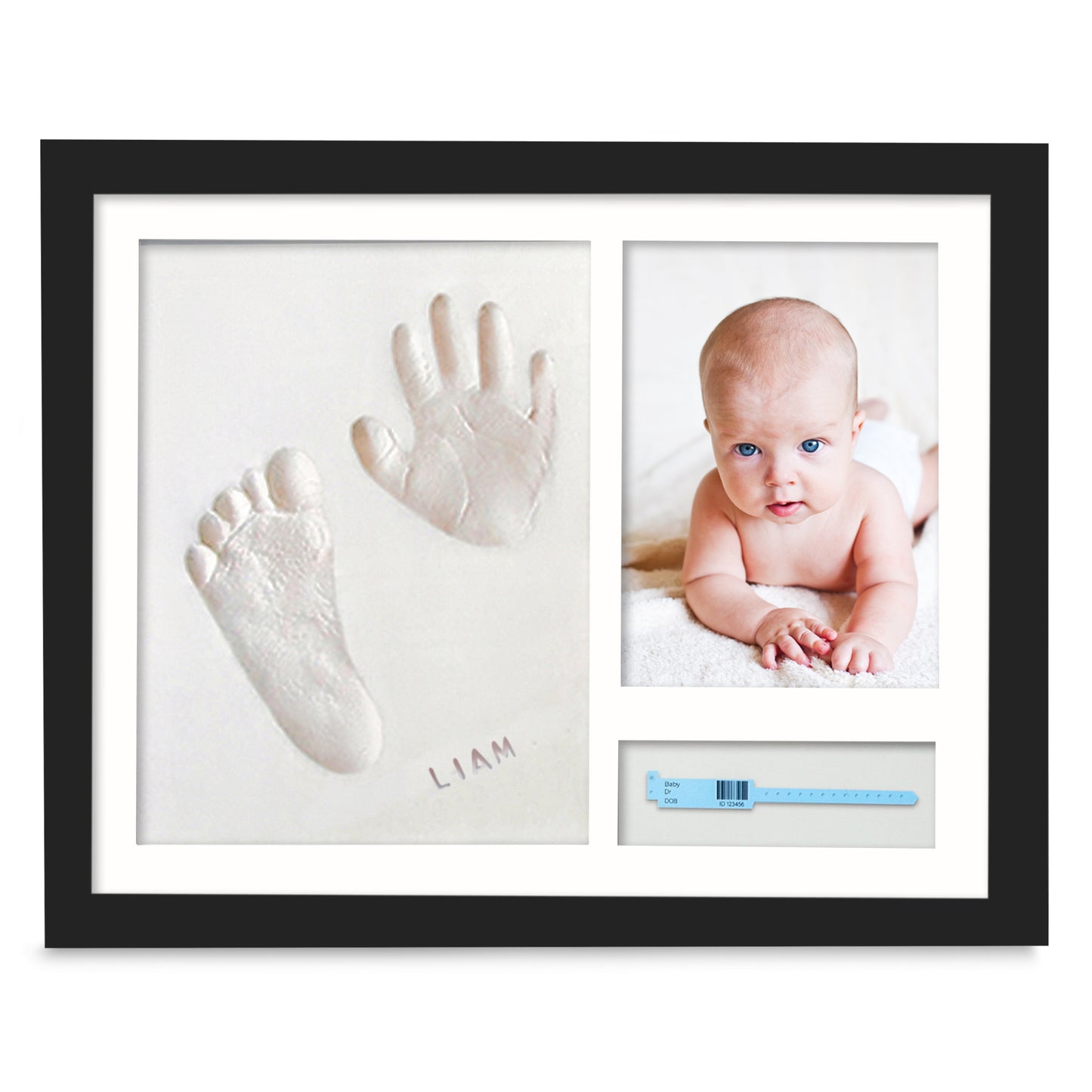 Noel Baby Handprint & Footprint Keepsake Frame 22387844481210