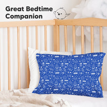 Load image into Gallery viewer, Printed Toddler Pillowcase 13X18&quot; (Off to Space)
