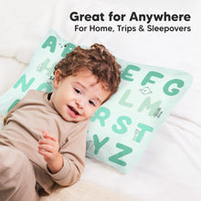 Load image into Gallery viewer, Printed Toddler Pillowcase 13X18&quot; (KeaABC Mint)
