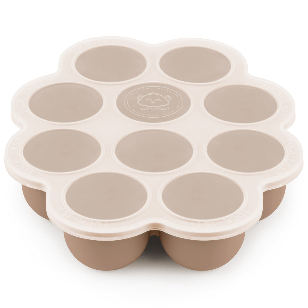 Prep Silicone Baby Food Tray (Chai Latte)