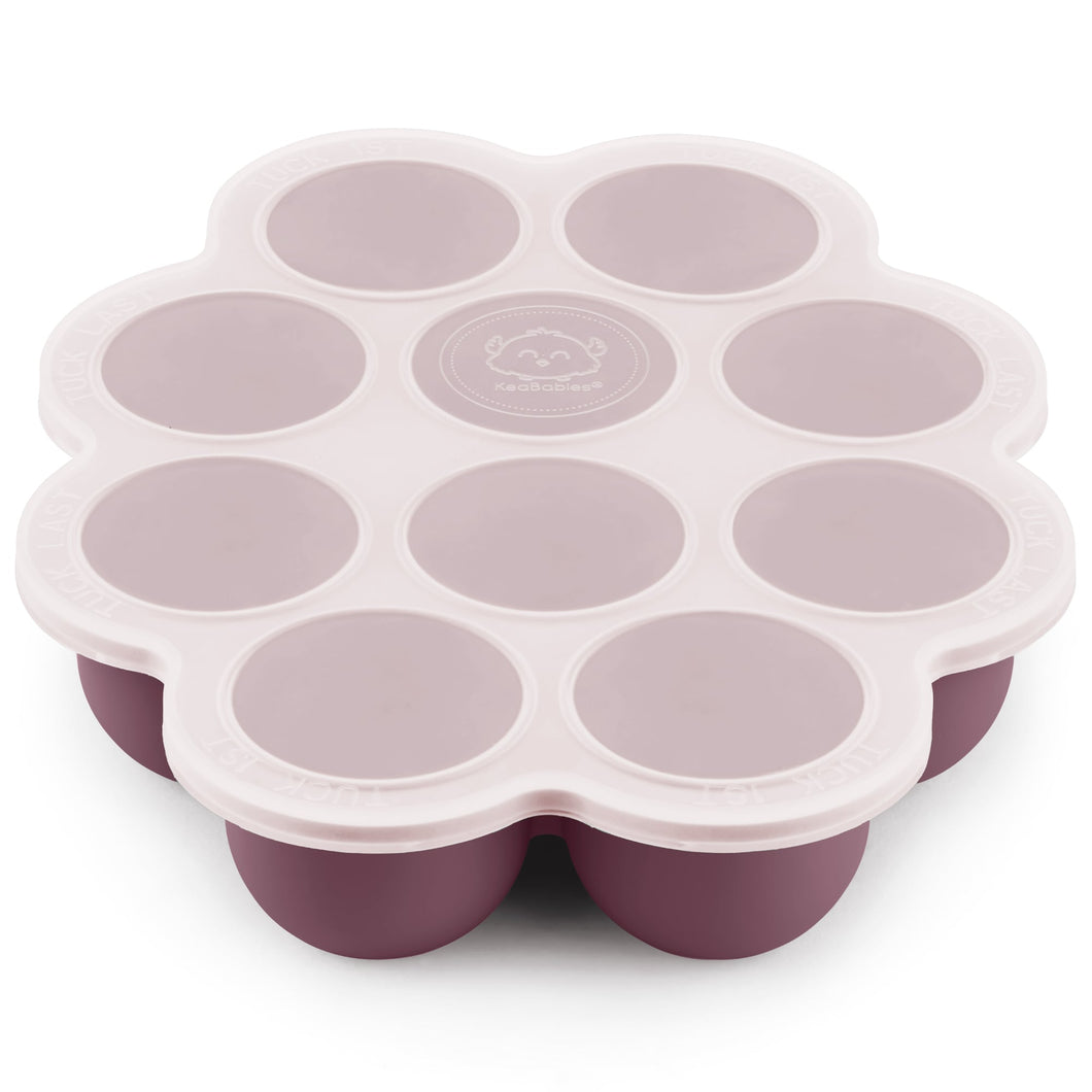 Prep Silicone Baby Food Tray (Mulberry)