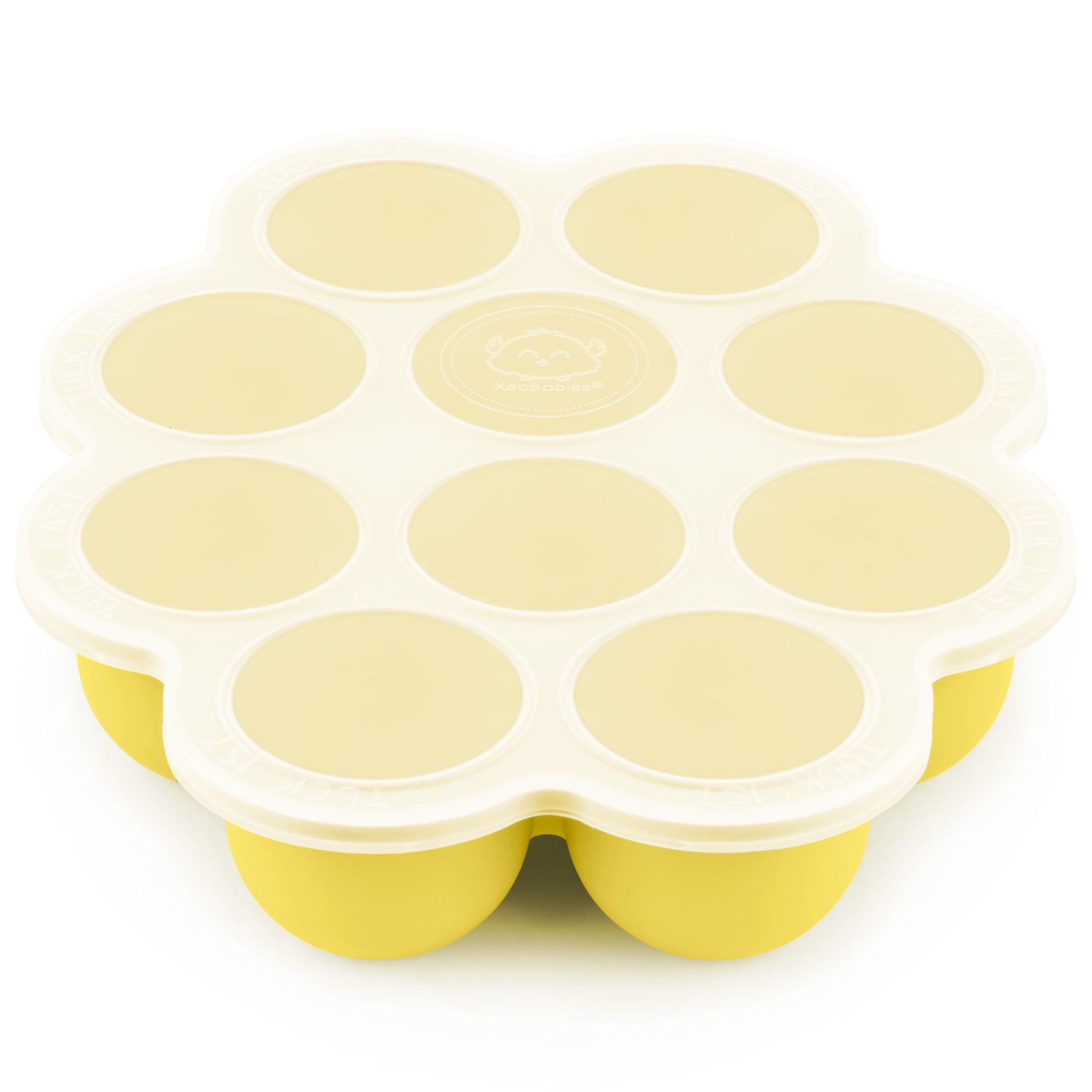 7 Holes Reusable Silicone Baby Food Freezer Tray Crisper Egg Bite