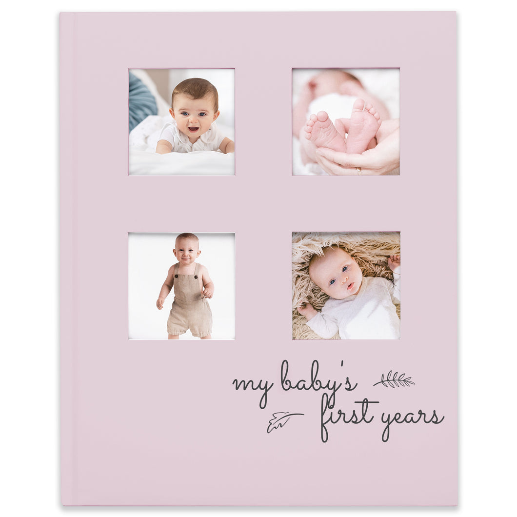 Sketch Baby First Years Memory Book (Mist Pink)