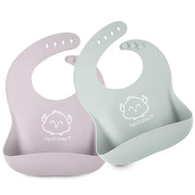 Load image into Gallery viewer, 2-Pack Prep Silicone Bibs
