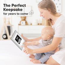 Load image into Gallery viewer, Solo Baby Sonogram Frame (Cloud Gray)
