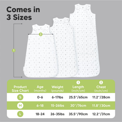 Comes in 3 Sizes:
Small (0–6 months) – 6–17 lbs, 25.5" / 65cm length
Medium (6–18 months) – 15–26 lbs, 30" / 76cm length
Large (18–24 months) – 26–35 lbs, 35.5" / 90cm length 24604039577786