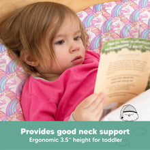 Load image into Gallery viewer, Toddler Pillow with Pillowcase (Unicorn)

