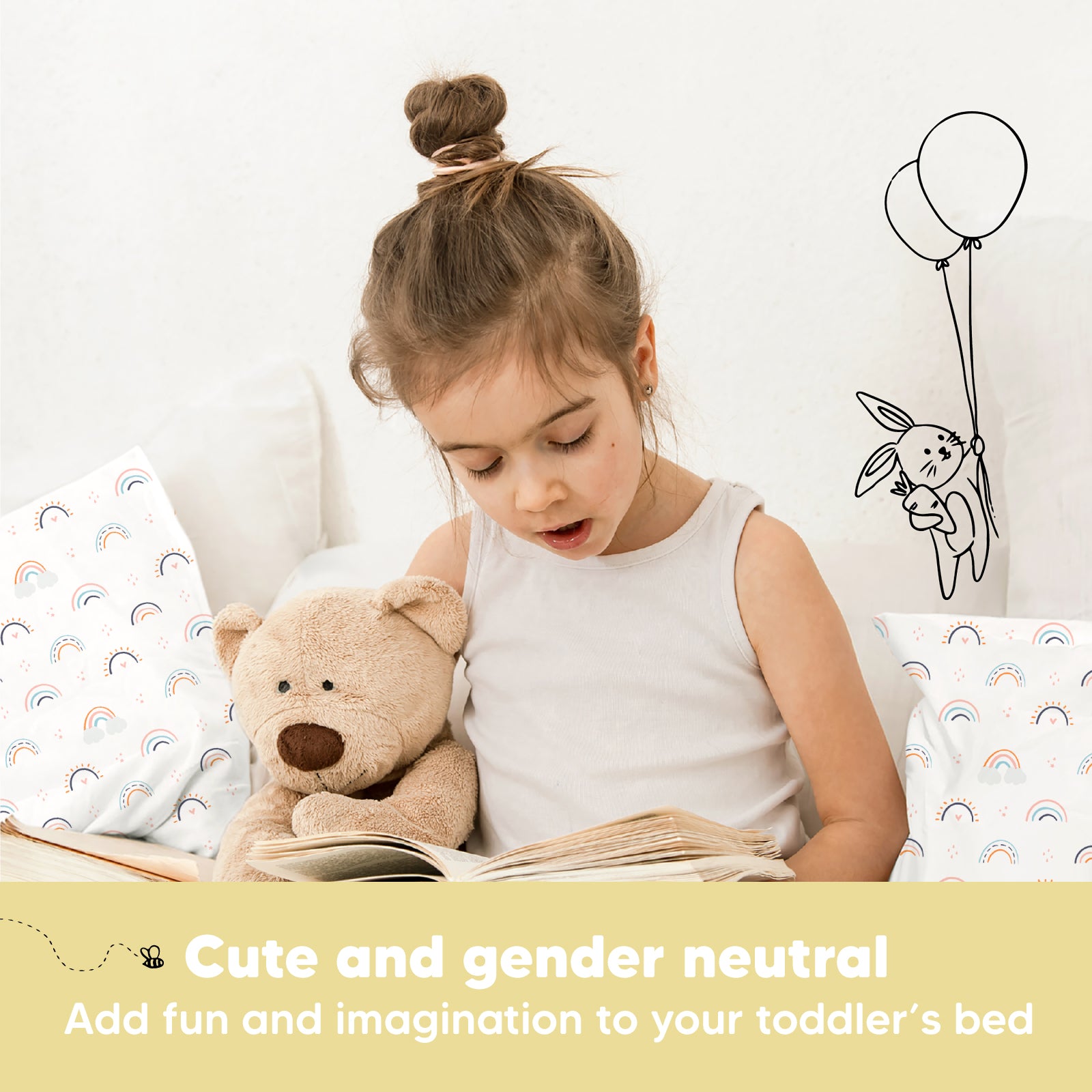 Curated for boys and girls with playful prints and packaged in a sustainable kraft gift box.
 24648160116922